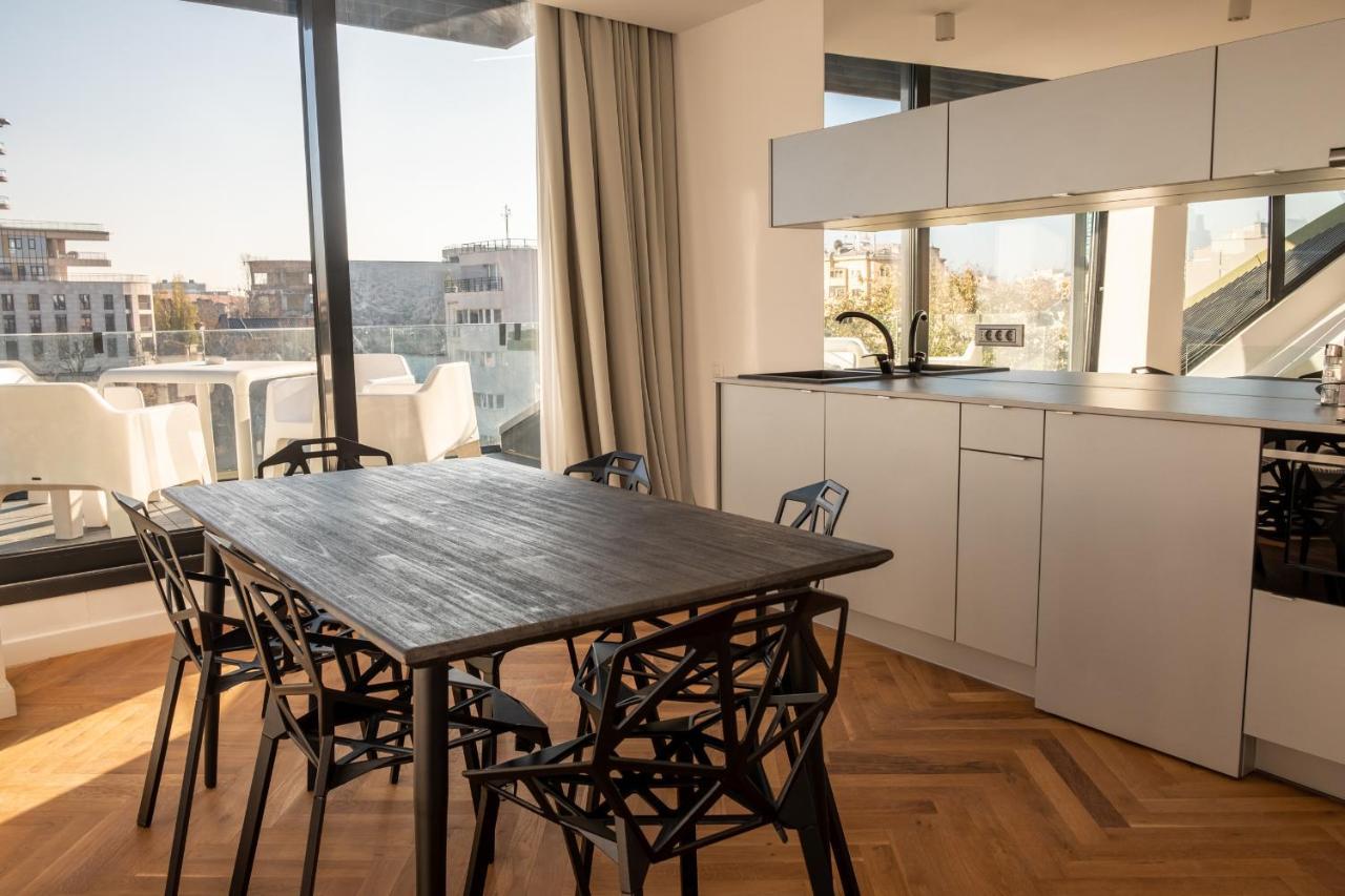 Aparthotel Blend City Center Boekarest Buitenkant foto